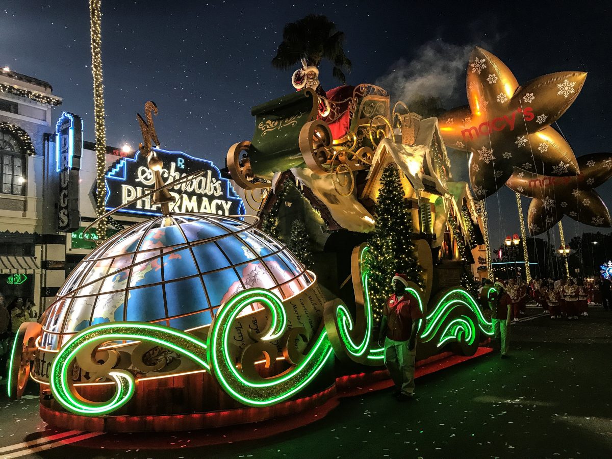 once upon a theme park: universal christmas celebration